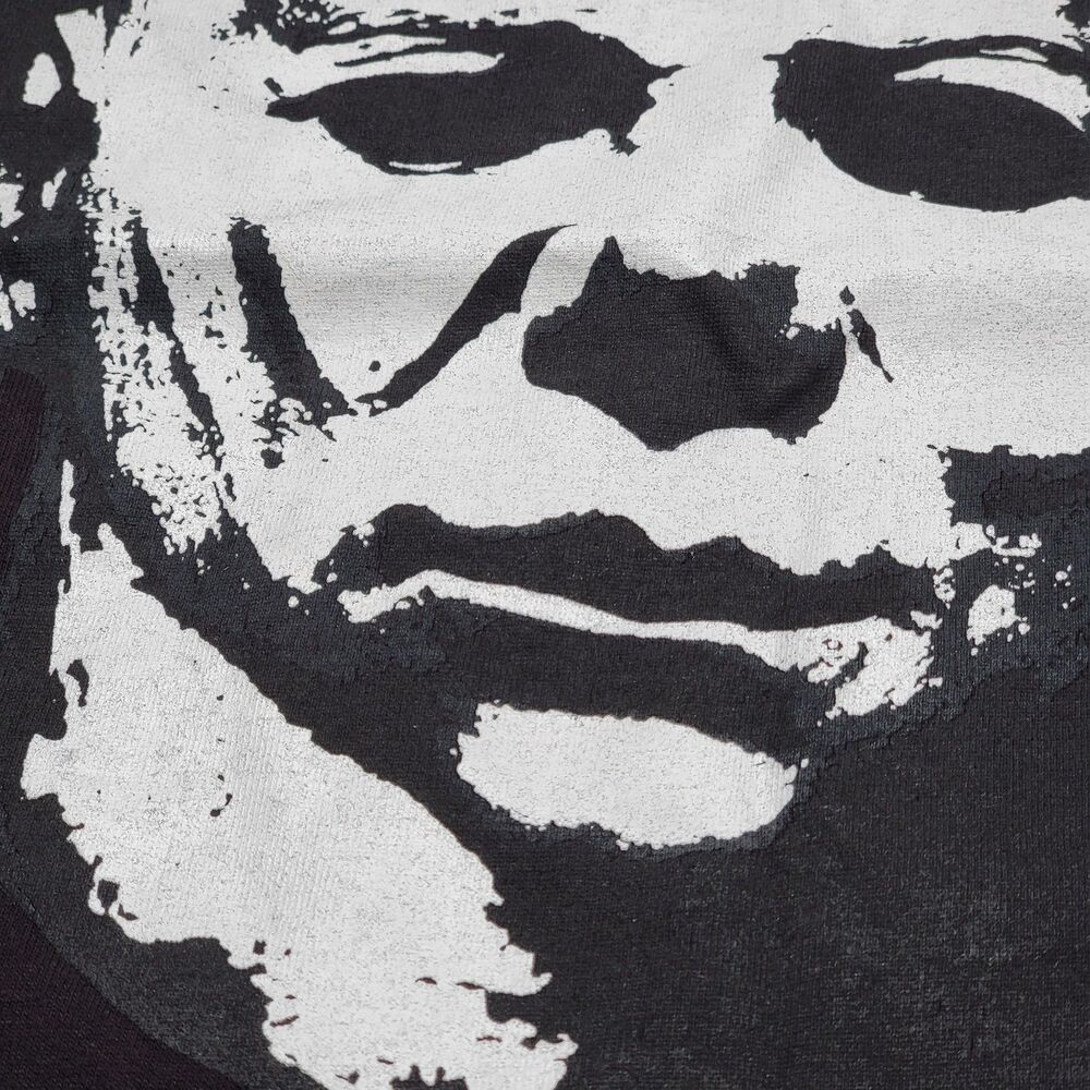 Halloween Michael Myers Face Mask Horror T-Shirt Mens L Black Heavyweight Movies - Picture 3 of 7